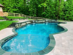 Sunrise Pools & Spas Spa Features in Pool Design